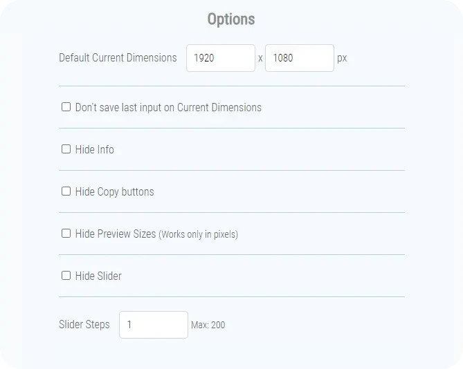 Options